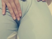 Pee in yoga pants