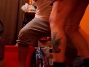 spicyselena fight pose to show off your ass and legs. Lesson 1 fall hard enough for an ass tremble 12/16