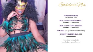 Goddess Nia Masturbation Series Video 1 Trailer