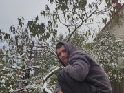 It seems that this parsley is not afraid of snow or frost. 14/16