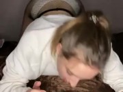 Full plate of my saliva. Drooling and swallowing it 13/16