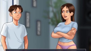 Summertime Saga - Cookie Jar - All Sex Scenes Only - Debbie #1 Part 31