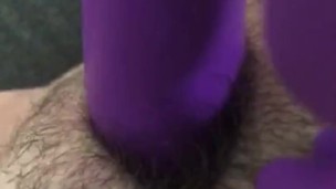 Breaking in my new vibrator, I’m so fuckin hornet