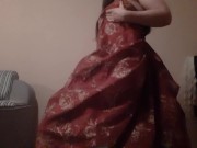 Вылизывают под платьем мою киску и попку. Бурный оргазм - lesbian_illusion 10/16