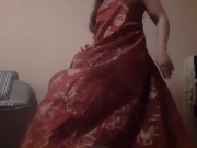 Вылизывают под платьем мою киску и попку. Бурный оргазм - lesbian_illusion 2/16