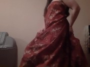 Вылизывают под платьем мою киску и попку. Бурный оргазм - lesbian_illusion 9/16