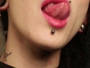 Cyber Tekno Raver Inked girl naked and touched - Music video 4/16