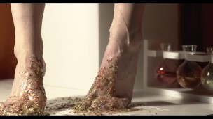 Barefoot Cum Play Fall Time Slime ASMR