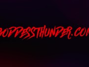 GT101 PoV Goddess Thunder School Gil Bully Cock Sucking - Dildo Worship Femdom Domination - Preview