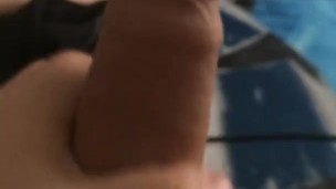 Me Wanking my BWC (Big White Cock)