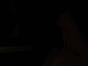 Foot fetish in pantyhose. Jerking off, short skirt.... 13/16