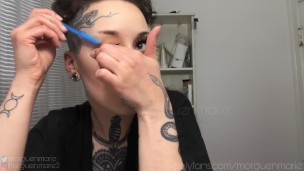 gradual full head + eyebrow shave