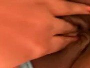 Dripping wet pussy Cums quick