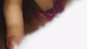 AsianBabePH — Close up Creamy Masturbation 