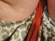 Collared submissive whore pisses her pants. 6/16