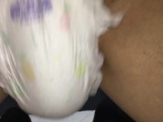 019 おむつを巻き付けてオナニーしたら…もぉ我慢できない…！ - Screenshot 12 of 16 - Kink