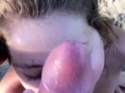 Bunny’s Beach Baecation Blowjob 13/16