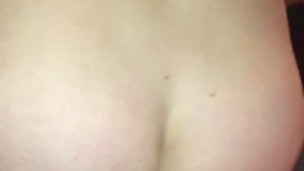 MILF’s sweet asshole gets cum covered as I press my cock into her asshole - anal cumshot for fans 
