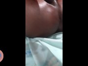 wife try to give oil massage my cock and ass 14/16