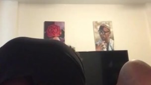 Playing with ass and toes 