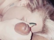 White Slut Loves To Lick Black Daddys Big Dick 1/16