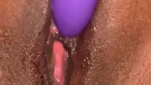 Playing with my soaking wet pussy 