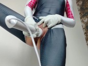 Gwen Stacy and lots of squirt 9/16