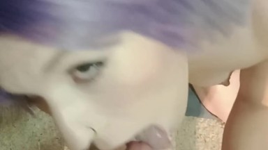 Marie Jane Hentai cosplay girl loves sucking cock