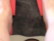 Getting the royal treatment on my tootsies  14/16