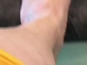 Getting the royal treatment on my tootsies  3/16