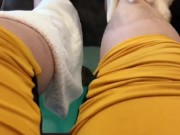 Getting the royal treatment on my tootsies  9/16