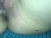 After Multiple creampie from threesome 5/16