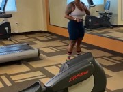 Work out morning on vacation 