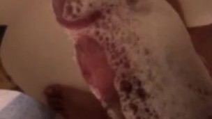 BBC shower jerk off