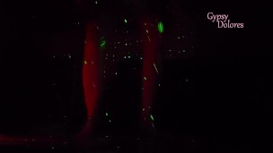 BARE DANCING FEET IN DISCO LIGHTS by Gypsy Dolores