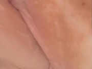 Playing with my wet pussy 