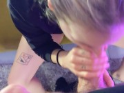 Romantic birthday fun, foot job, breaking in our new couch ,huge creampie 11/16