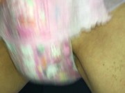 021 トレーニングおむつでおもらし！ちょっとだけオナニーもします！ - Screenshot 12 of 16 - Kink