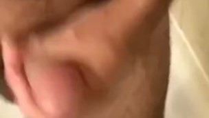 Masturbating 