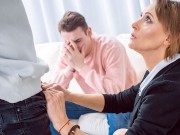 TUTOR4K. Man wanted buddy to watch him fucking stepmother and plan worked
