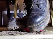 Toycar Crushing with Doc Martens Plateau Boots (Trailer)