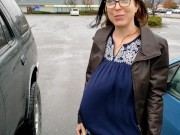 Kinky Piss In Thigh High Boots Then Walking In the Mall 3/16