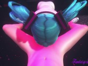 Vocaloid Hentai - POV Miku Blowjob in a Striptease Club 2/16