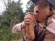 Cleaning My Very Dirty Feet. Lots of Spitting 6/16