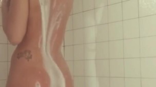 Teasing in the shower