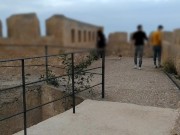 SEXO CON LA GUÍA TURISTICA EN EL CASTILLO DE XATIVA (VALENCIA)