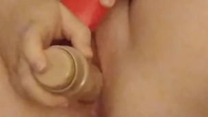 Mistress E uses clit sucker for the first time 