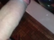 My big dick twitching uncontrollably