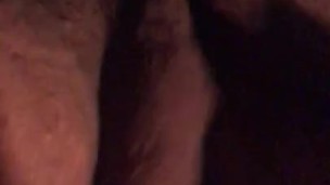 Rubbing my fat pussy in the car. Pulsating clit