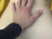 the bitch did not know that she was being filmed while she was fucked doggy style in the forest 4/16